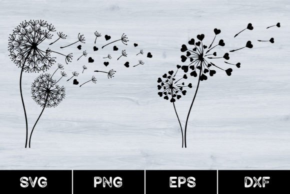 Download Dandelion Svg, Flower Svg, Valentine Svg - Dandelion Collection
