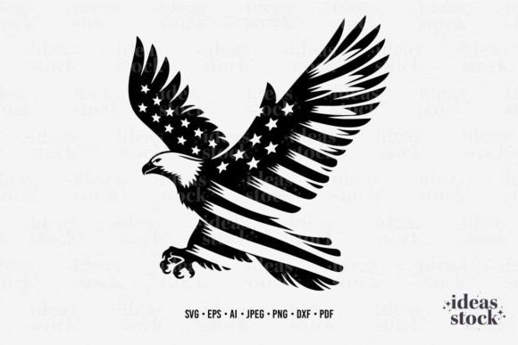 Download Eagle with USA Flag Svg. Patriotic Svg. - Patriotic svg Collection