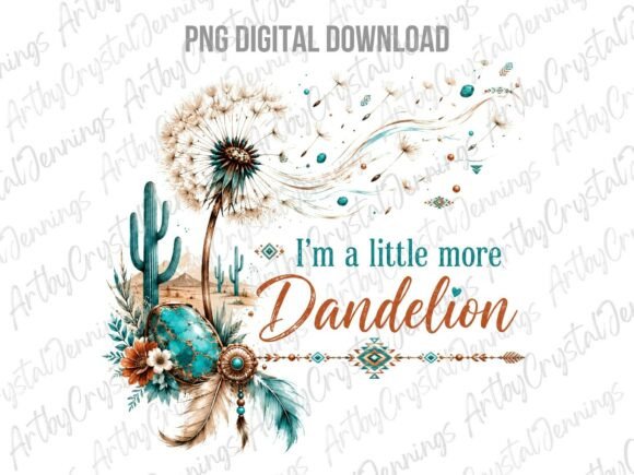 Download Country Boho Western Dandelion PNG - Dandelion Collection