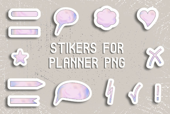 Download Stickers for Planners, for Printing PNG - Stickers for planners Collection